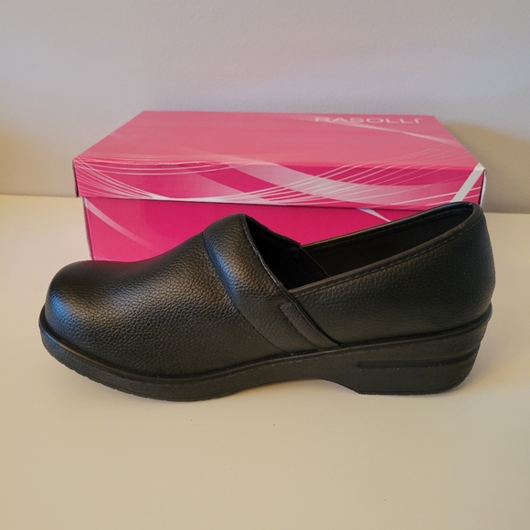 Rasolli Classic Clog Black Women's Size 10 New In Box - Picture 6 of 10